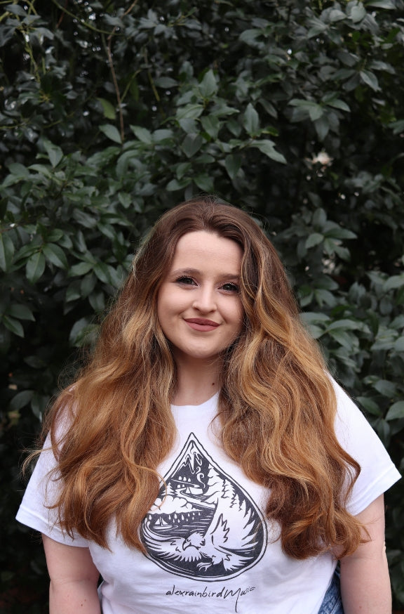 alexrainbirdMusic White T-Shirt