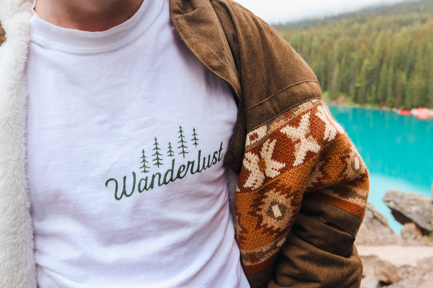 Wanderlust T-Shirt (white)