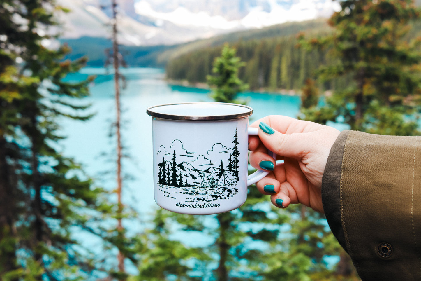Wanderlust Travel Mug
